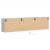 Comodă TV de perete cu lumini LED, gri sonoma, 180x31x45 cm GartenMobel Dekor