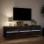 Dulap TV de perete cu lumini LED, stejar maro, 180x31x45 cm GartenMobel Dekor