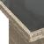 Masă de grădină cu blat din sticlă, gri deschis, 100x55x73 cm GartenMobel Dekor