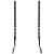 Suport TV 2 buc. ecran de 37-75 inchi Max VESA 600x400 mm 45kg GartenMobel Dekor