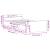 Cadru de pat, gri beton, 90x190 cm, lemn prelucrat GartenMobel Dekor