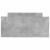 Cadru de pat, gri beton, 90x190 cm, lemn prelucrat GartenMobel Dekor