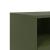 Dulap TV, verde măsliniu, 100,5x39x43,5cm, oțel laminat la rece GartenMobel Dekor