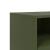 Dulap TV, verde măsliniu, 68x39x43,5 cm, oțel laminat la rece GartenMobel Dekor