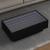Măsuță de cafea cu LED, negru, 90x50x30 cm, lemn prelucrat GartenMobel Dekor