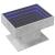 Măsuță de cafea cu LED, gri beton, 70x50x45 cm, lemn prelucrat GartenMobel Dekor