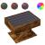 Măsuță de cafea cu LED stejar fumuriu 70x50x45cm lemn prelucrat GartenMobel Dekor