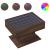 Măsuță de cafea cu LED stejar maro 70x50x45 cm lemn prelucrat GartenMobel Dekor