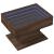 Măsuță de cafea cu LED stejar maro 70x50x45 cm lemn prelucrat GartenMobel Dekor