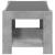 Măsuță de cafea cu LED, gri beton, 73x53x45 cm, lemn prelucrat GartenMobel Dekor