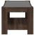 Măsuță de cafea cu LED stejar maro 73x53x45 cm lemn prelucrat GartenMobel Dekor