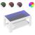 Măsuță de cafea cu LED, alb, 93x53x45 cm, lemn prelucrat GartenMobel Dekor