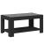 Măsuță de cafea cu LED, negru, 93x53x45 cm, lemn prelucrat GartenMobel Dekor