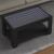 Măsuță de cafea cu LED, negru, 93x53x45 cm, lemn prelucrat GartenMobel Dekor