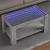 Măsuță de cafea cu LED, gri beton, 93x53x45 cm, lemn prelucrat GartenMobel Dekor