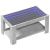 Măsuță de cafea cu LED, gri beton, 93x53x45 cm, lemn prelucrat GartenMobel Dekor