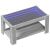 Măsuță de cafea cu LED gri sonoma 93x53x45 cm lemn prelucrat GartenMobel Dekor