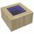 Măsuță cafea cu LED, stejar Sonoma, 60x60x40 cm, lemn prelucrat GartenMobel Dekor