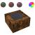Măsuță de cafea cu LED stejar fumuriu 60x60x40cm lemn prelucrat GartenMobel Dekor