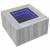 Măsuță de cafea cu LED, gri sonoma, 60x60x40 cm, lemn prelucrat GartenMobel Dekor