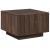 Măsuță de cafea cu LED stejar maro 60x60x40 cm lemn prelucrat GartenMobel Dekor