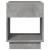 Măsuță de cafea cu LED infinity, gri beton, 40x40x50 cm GartenMobel Dekor