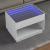 Măsuță de cafea cu LED infinity, alb, 70x50x50 cm GartenMobel Dekor