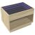 Măsuță de cafea cu LED infinity, stejar sonoma, 70x50x50 cm GartenMobel Dekor