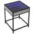 Măsuță de cafea cu LED infinity, gri sonoma, 40x40x51 cm GartenMobel Dekor