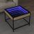 Măsuță de cafea cu LED infinity, stejar sonoma, 50x50x41 cm GartenMobel Dekor