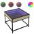 Măsuță de cafea cu LED infinity, stejar sonoma, 50x50x41 cm GartenMobel Dekor