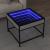 Măsuță de cafea cu LED infinity, gri sonoma, 50x50x41 cm GartenMobel Dekor