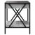 Măsuță de cafea cu LED infinity, gri sonoma, 40x40x49 cm GartenMobel Dekor
