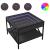 Măsuță de cafea cu LED infinity, negru, 50x50x38 cm GartenMobel Dekor