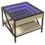 Măsuță de cafea cu LED infinity, stejar sonoma, 50x50x38 cm GartenMobel Dekor