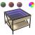 Măsuță de cafea cu LED infinity, stejar sonoma, 50x50x38 cm GartenMobel Dekor