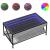 Măsuță de cafea cu LED infinity, gri sonoma, 90x50x38 cm GartenMobel Dekor