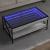 Măsuță de cafea cu LED infinity, gri sonoma, 90x50x38 cm GartenMobel Dekor