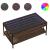 Măsuță de cafea cu LED infinity, stejar maro, 90x50x38 cm GartenMobel Dekor