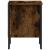 Noptiere, 2 buc., stejar fumuriu, 40x30x40 cm, lemn prelucrat GartenMobel Dekor