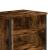 Noptiere, 2 buc., stejar fumuriu, 40x30x40 cm, lemn prelucrat GartenMobel Dekor