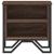 Noptiere, 2 buc., stejar maro, 40x30x40 cm, lemn prelucrat GartenMobel Dekor