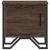 Noptiere, 2 buc., stejar maro, 40x30x40 cm, lemn prelucrat GartenMobel Dekor