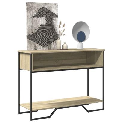 Măsuță consolă, stejar sonoma, 100x35x74,5 cm, lemn prelucrat GartenMobel Dekor