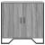 Servantă, gri sonoma, 78x35,5x74,5 cm, lemn compozit GartenMobel Dekor