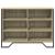 Dulap, stejar sonoma, 101x35,5x74,5 cm, lemn prelucrat GartenMobel Dekor