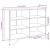 Dulap, gri sonoma, 101x35,5x74,5 cm, lemn prelucrat GartenMobel Dekor