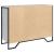 Dulap, gri sonoma, 101x35,5x74,5 cm, lemn prelucrat GartenMobel Dekor