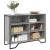 Dulap, gri sonoma, 101x35,5x74,5 cm, lemn prelucrat GartenMobel Dekor