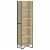 Bibliotecă, stejar sonoma, 50x31x169 cm, lemn prelucrat GartenMobel Dekor